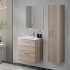 Mobile bagno sospeso 60 corda con pensile 145 lavabo e specchio  Miami