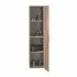Mobile bagno sospeso 80 rovere africa con pensile 145 lavabo e specchio  Miami