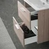 Mobile bagno sospeso 60 corda con pensile 145 lavabo e specchio  Miami