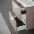 Mobile bagno sospeso 60 corda con pensile 145 lavabo e specchio  Miami