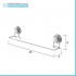 Set accessori a muro 4 pezzi in acciaio fissaggio con ventosa  Dinamik 