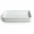Lavabo da appoggio rettangolare 65 in ceramica bianco lucido  Epsilon 