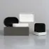 Lavabo da appoggio quadrato 40 in ceramica bianco opaco  Epsilon 