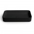 Lavabo da appoggio rettangolare 65 in ceramica nero opaco  Epsilon 