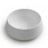 Lavabo da appoggio in ceramica bianco lucido tondo 42 cm  Aris