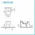 Sanitari filomuro Rimless con scarico universale e copriwater  Round