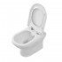 Copriwater originale serie Round in termoindurente bianco lucido