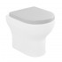 Copriwater originale serie Pestum bianco lucido in termoindurente 