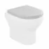 Copriwater originale serie Pestum bianco lucido in termoindurente 