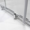 Box doccia 3 lati 70x100x70 con porta scorrevole trasparente  Tay
