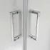Box doccia angolare 70x120 cm doppio scorrevole vetro stampato  Tay