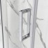 Porta doccia nicchia 120 cm scorrevole trasparente con profilo cromo  Tay 