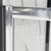 Porta doccia nicchia 130 cm scorrevole trasparente con profilo cromo  Tay 