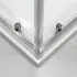 Box doccia angolare 80x120 cm doppio scorrevole vetro trasparente  Tay