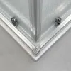 Box doccia angolare 70x120 cm doppio scorrevole vetro stampato  Tay