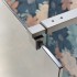 Doccia Walk-In 100 cm nero opaco con vetro trasparente H 200 cm  Tay