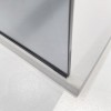 Doccia Walk-In 140 cm nero opaco con vetro fumè H 200 cm  Tay
