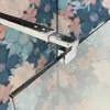 Doccia Walk-In 140 cm trasparente 8 mm profilo cromo H 200 cm  Tay