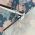 Doccia Walk-In 140 cm trasparente 8 mm profilo cromo H 200 cm  Tay