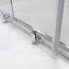 Box doccia 3 lati 70x90x70 cm doppio scorrevole trasparente  Tay