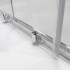 Box doccia 3 lati 80x120x80 cm doppio scorrevole trasparente  Tay
