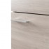 Mobile lavatoio 45x50 cm rovere grigio con vasca lavapanni in ceramica