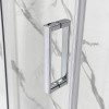 Box doccia 3 lati 80x140x80 con porta scorrevole trasparente  Tay