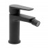 Set miscelatori lavabo alto bidet e doccia a incasso nero opaco  Erika