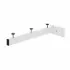 Staffa reggimensola L 39 cm per lavabo sospeso o mensolone