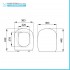 Copriwater compatibile softclose per wc tradizionale I.Life A Ideal Standard