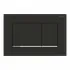 Placca di comando Geberit Sigma30 nero opaco con inserto cromo lucido