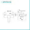 Set miscelatori Paffoni Green lavabo bidet e vasca con kit doccia 