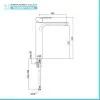 Set miscelatori Paffoni Green lavabo alto bidet e vasca con kit doccia