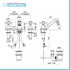 Set miscelatori Paffoni Iris lavabo canna alta e bidet con scarico incluso