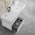 Cassettone sospeso bagno 60 cm bianco lucido  Iside 