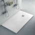 Piatto doccia in resina 70x150 Karen bianco pietra completo di kit scarico