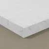 Piatto doccia in resina 70x150 Karen bianco pietra completo di kit scarico