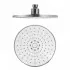 Set doccia incasso completo tondo Serena con soffione 22 cm e kit doccetta