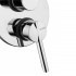 Set doccia incasso completo tondo Serena con soffione 22 cm e kit doccetta