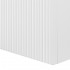 Pensile bagno sospeso cannettato H 150 cm bianco opaco  Bali