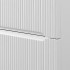 Mobile bagno sospeso cannettato 60 cm bianco opaco con specchio  Bali