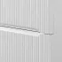 Mobile bagno sospeso cannettato 60 cm bianco opaco con specchio  Bali