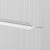 Mobile bagno sospeso cannettato 90 cm bianco opaco con specchio  Bali