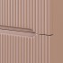 Mobile bagno sospeso cannettato 90 cm rosa con specchio  Bali