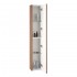 Pensile bagno sospeso cannettato H 150 cm noce canaletto  Bali