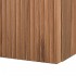Pensile bagno sospeso cannettato H 150 cm noce canaletto  Bali
