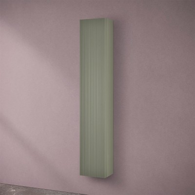 Pensile bagno sospeso cannettato H 150 cm verde  Bali