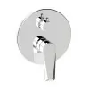 Set doccia incasso Cristallo con soffione inox 25 cm e kit doccia