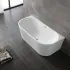 Vasca da bagno a parete 80x170 cm scarico incluso  Arya