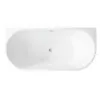 Vasca da bagno a parete 80x170 cm scarico incluso  Arya